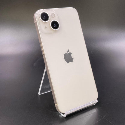 【全額返金保証】【最速発送】Apple iPhone iPhone 14 128GB スターライト 楽天モバイル 動作確認済 84%