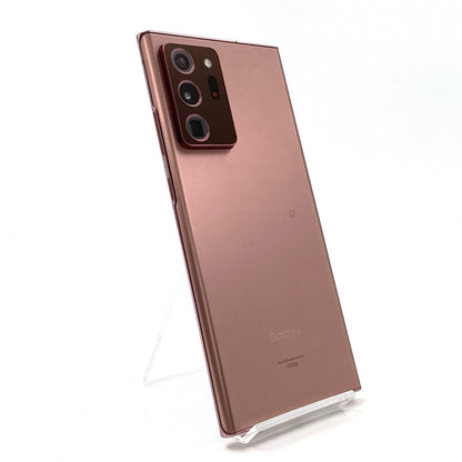 【全額返金保証】【最速発送】SAMSUNG Galaxy Note20 Ultra 5G 256GB ミスティックブロンズ au SCG06 白ロム 動作確認済