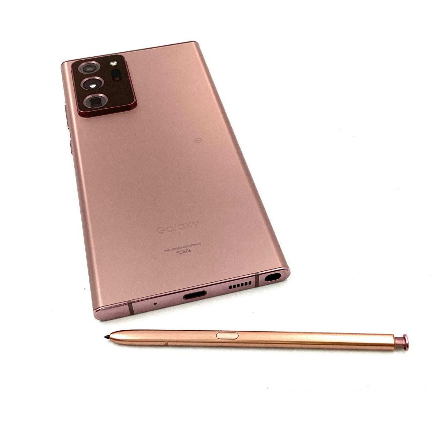 【全額返金保証】【最速発送】SAMSUNG Galaxy Note20 Ultra 5G 256GB ミスティックブロンズ au SCG06 白ロム 動作確認済
