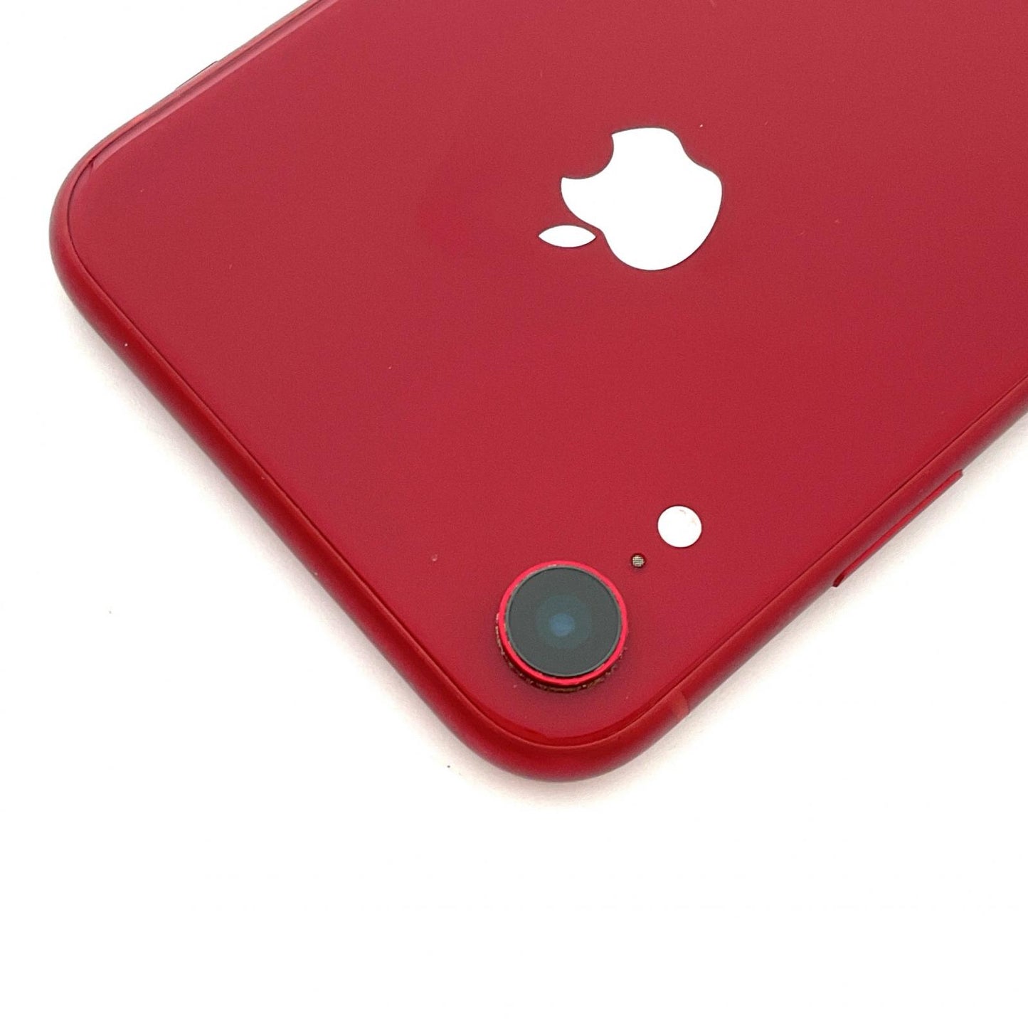 【全額返金保証】【最速発送】Apple iPhone iPhone XR 128GB レッド au 白ロム 動作確認済 85%