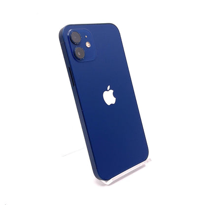 【全額返金保証】【最速発送】Apple iPhone iPhone 12 256GB ブルー docomo 白ロム 動作確認済 74%