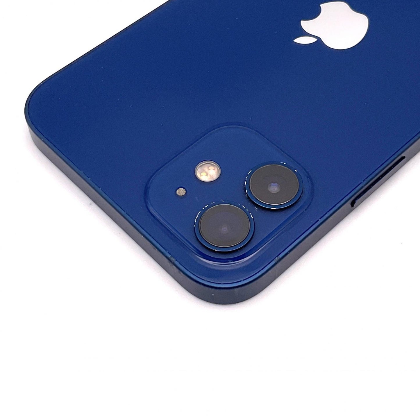【全額返金保証】【最速発送】Apple iPhone iPhone 12 256GB ブルー docomo 白ロム 動作確認済 74%