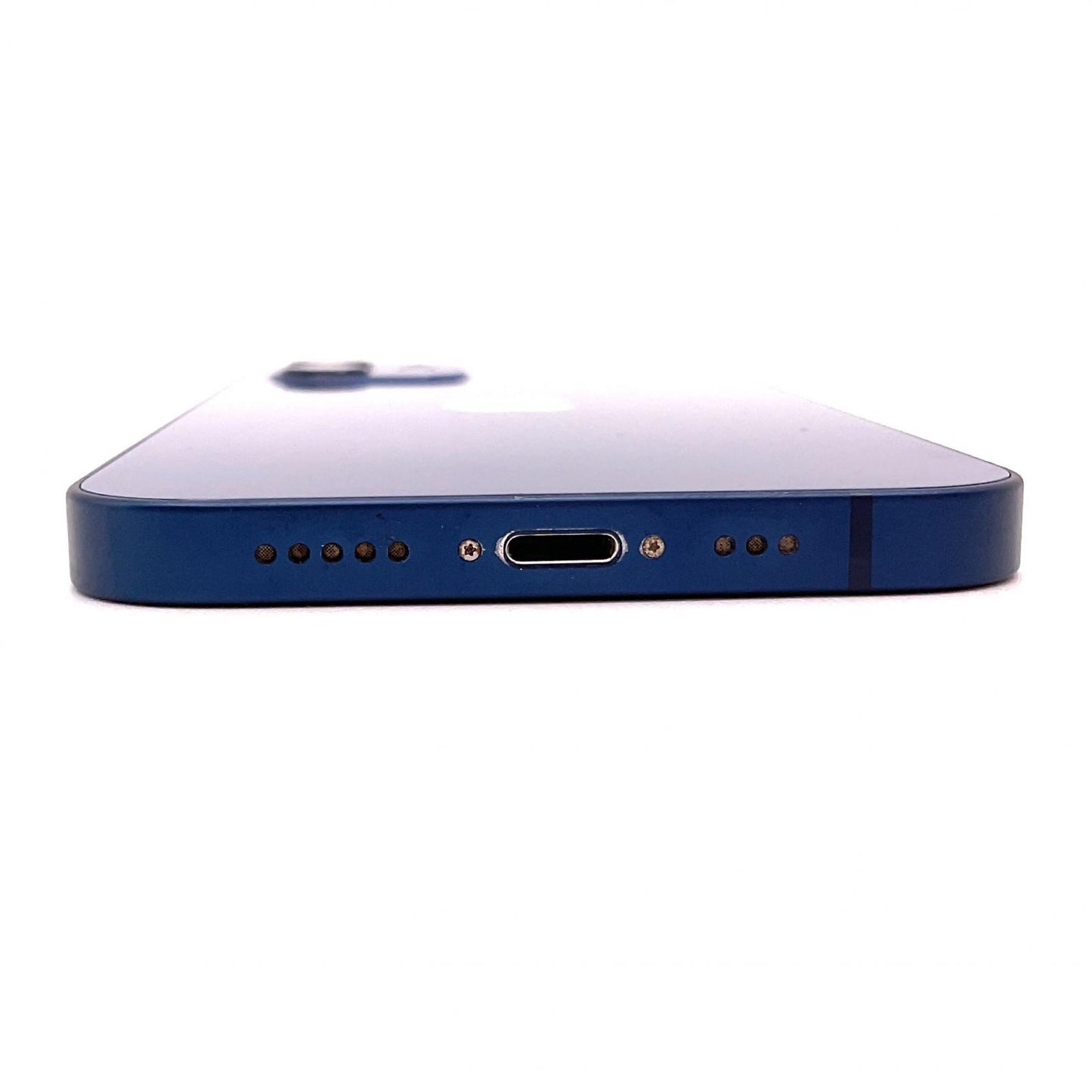 【全額返金保証】【最速発送】Apple iPhone iPhone 12 256GB ブルー docomo 白ロム 動作確認済 74%