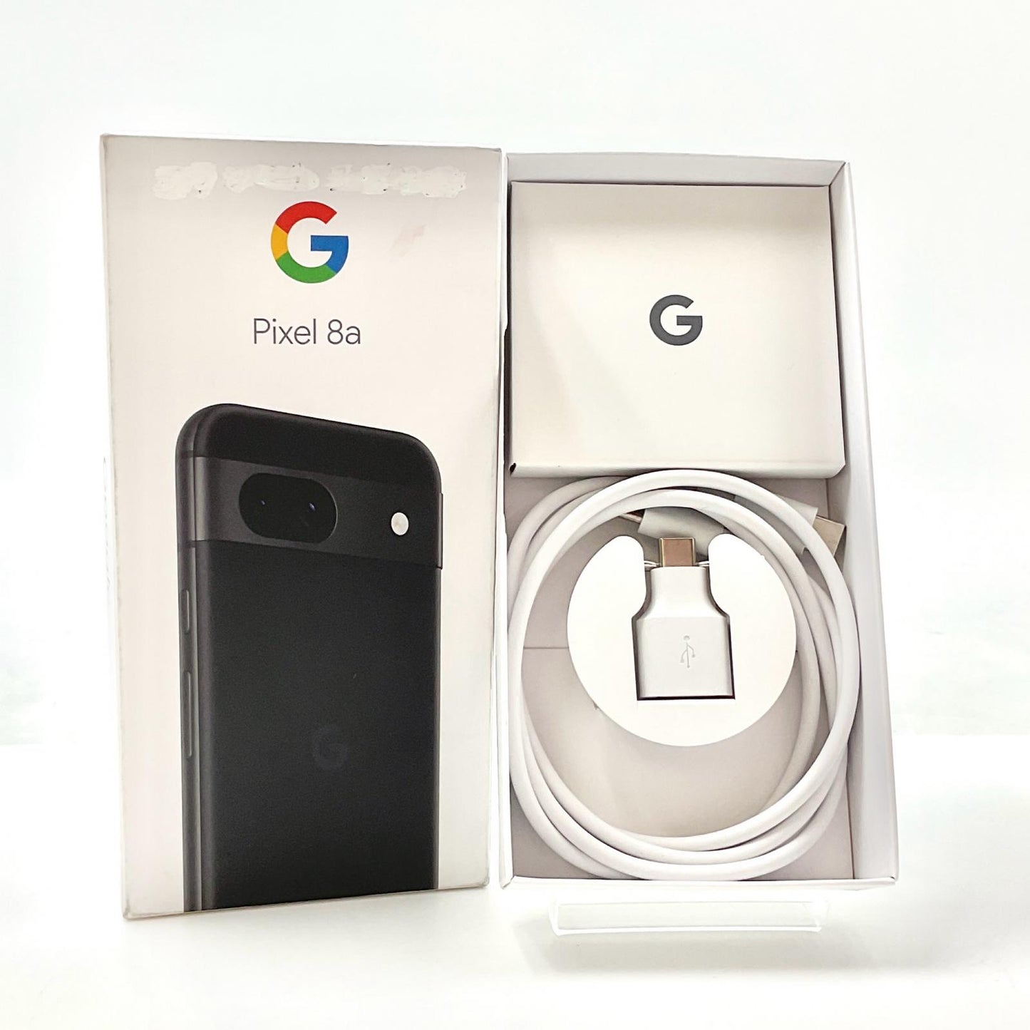 【全額返金保証】【最速発送】Google Pixel 8a 128GB Obsidian au G576D 白ロム 超美品 動作確認済