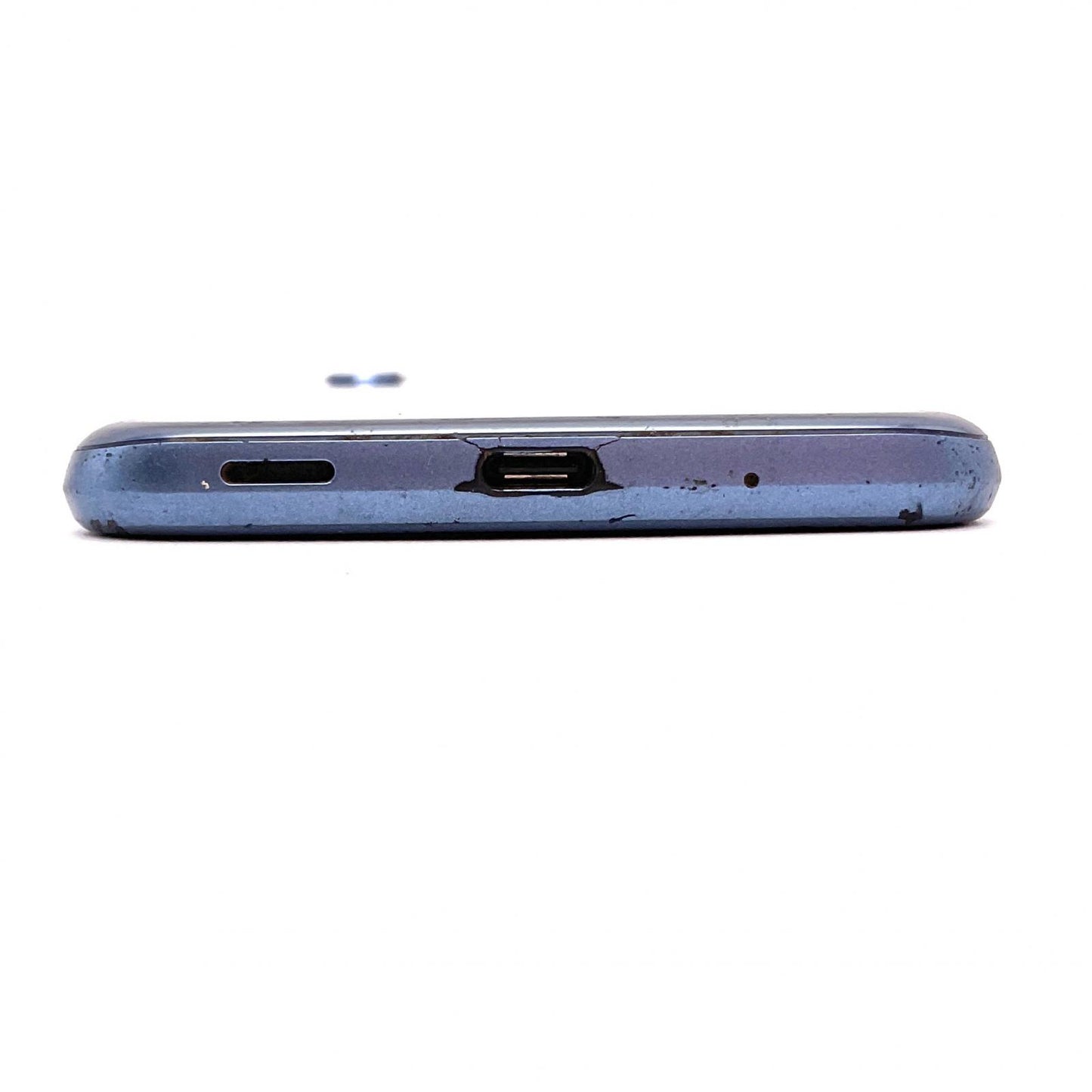 【全額返金保証】【最速発送】SHARP AQUOS sense3 plus 64GB クラッシィブルー au SHV46 白ロム 動作確認済