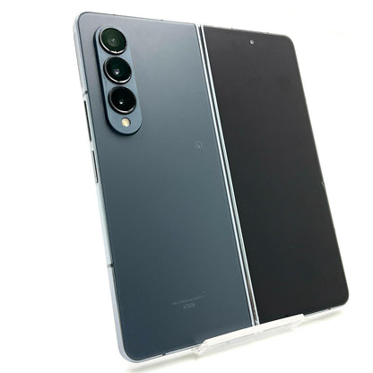 【最速発送】SAMSUNG Galaxy Z Fold4 256GB グレイグリーン au SCG16【難有】