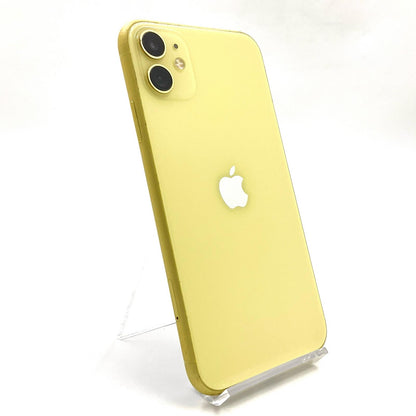 【最速発送】Apple iPhone iPhone 11 128GB イエロー au 白ロム【難有】 73%