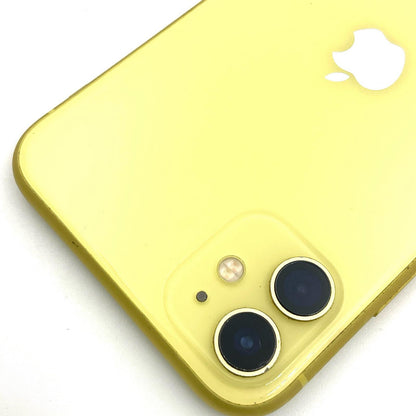 【最速発送】Apple iPhone iPhone 11 128GB イエロー au 白ロム【難有】 73%