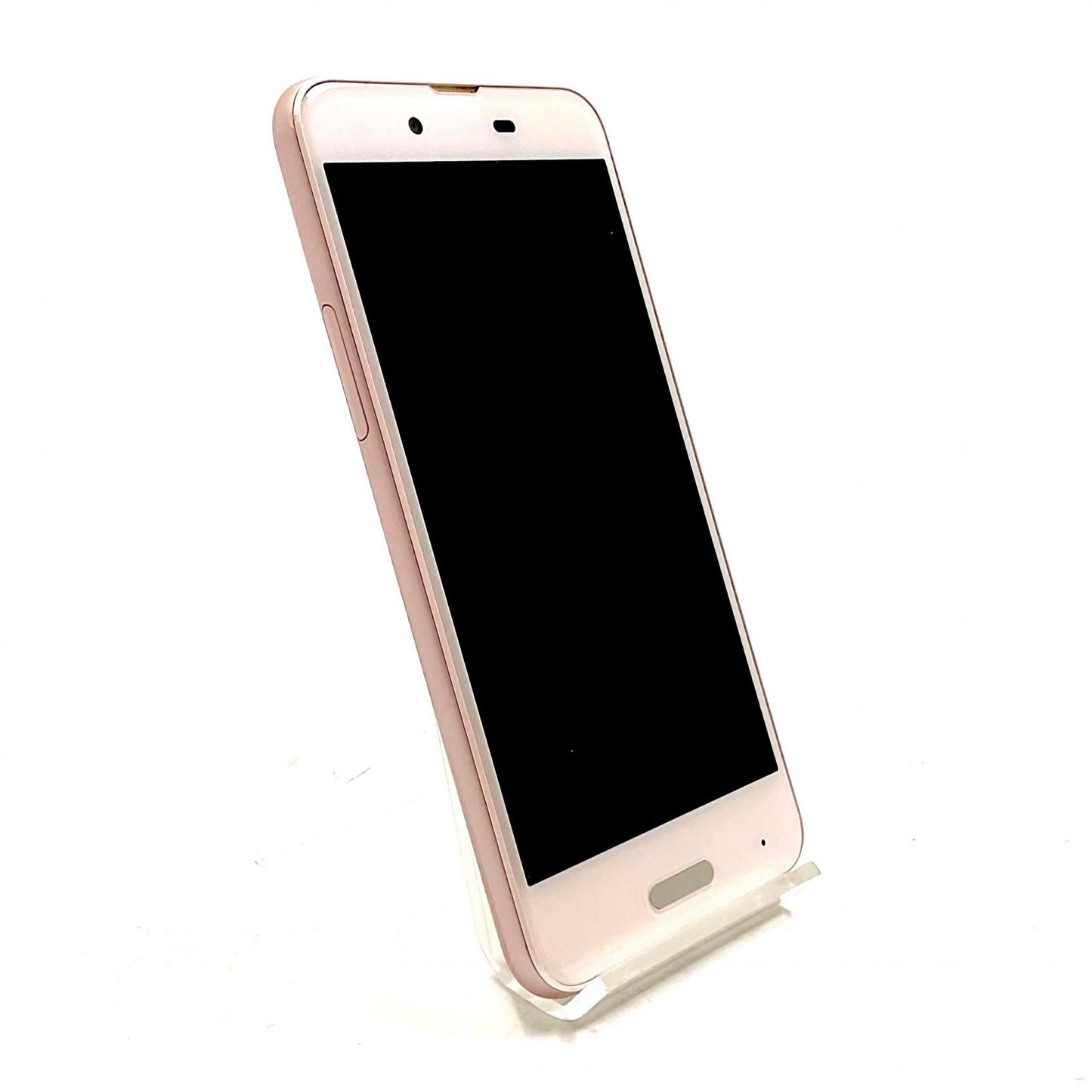 【全額返金保証】【最速発送】SHARP AQUOS sense 32GB ミスティピンク au SHV40 白ロム 美品 動作確認済