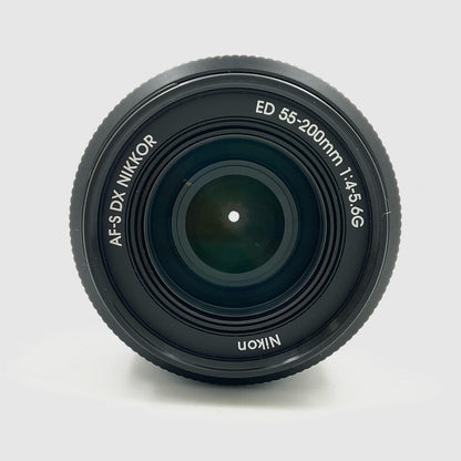【全額返金保証】【最速発送】Nikon AF-S DX Zoom-Nikkor 55-200mm f/4-5.6G ED 美品 動作確認済