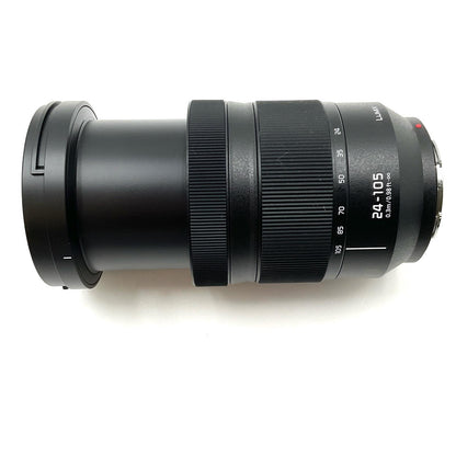 【全額返金保証】【最速発送】Panasonic LUMIX S 24-105mm F4 MACRO O.I.S. S-R24105 美品 動作確認済