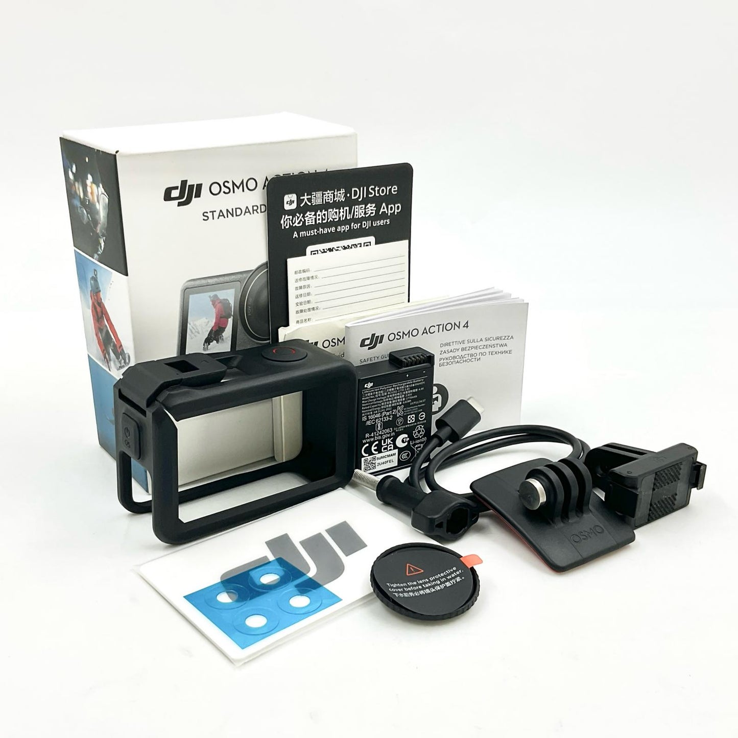 【全額返金保証】【最速発送】DJI OSMO ACTION 4 スタンダードコンボ 超美品 動作確認済
