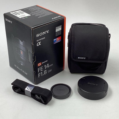 【全額返金保証】【最速発送】Sony FE 14mm F1.8 GM SEL14F18GM 美品 動作確認済