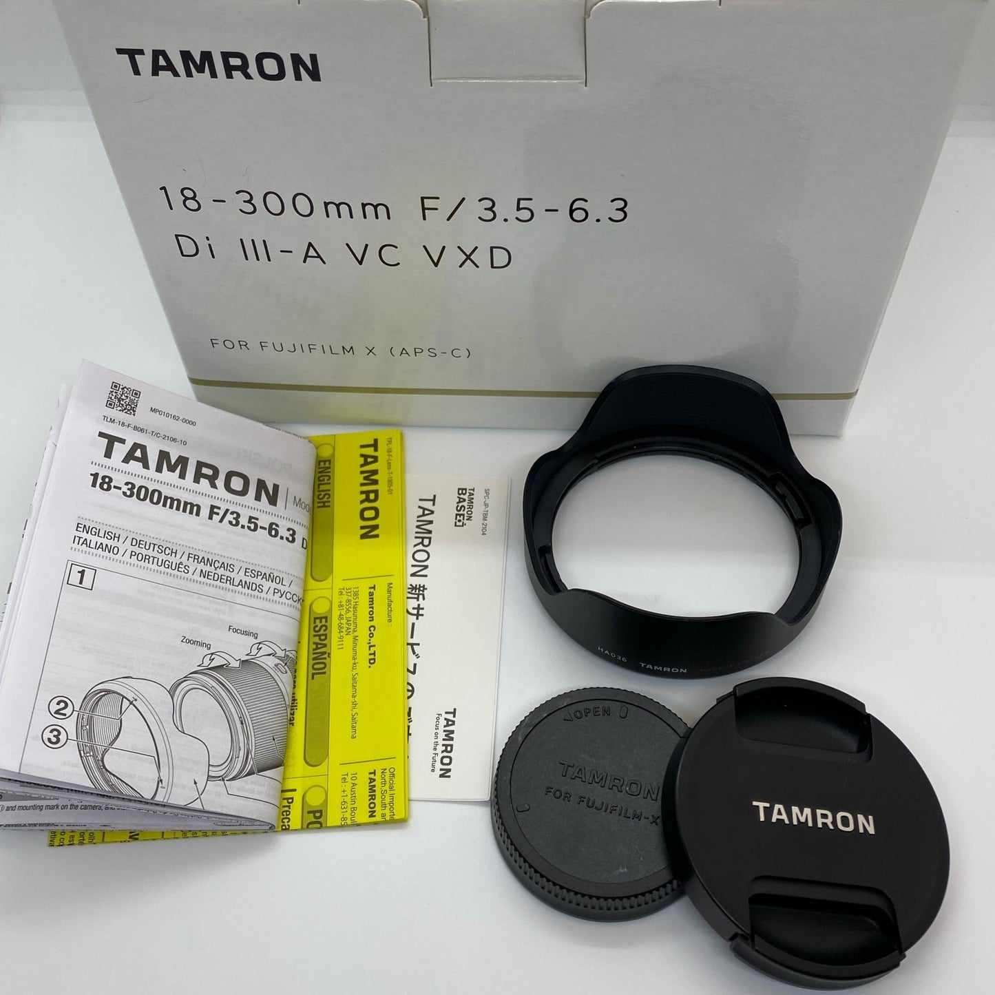 【全額返金保証】【最速発送】TAMRON 18-300mm F/3.5-6.3 Di III-A VC VXD (Model B061) [フジフイルム用] 動作確認済
