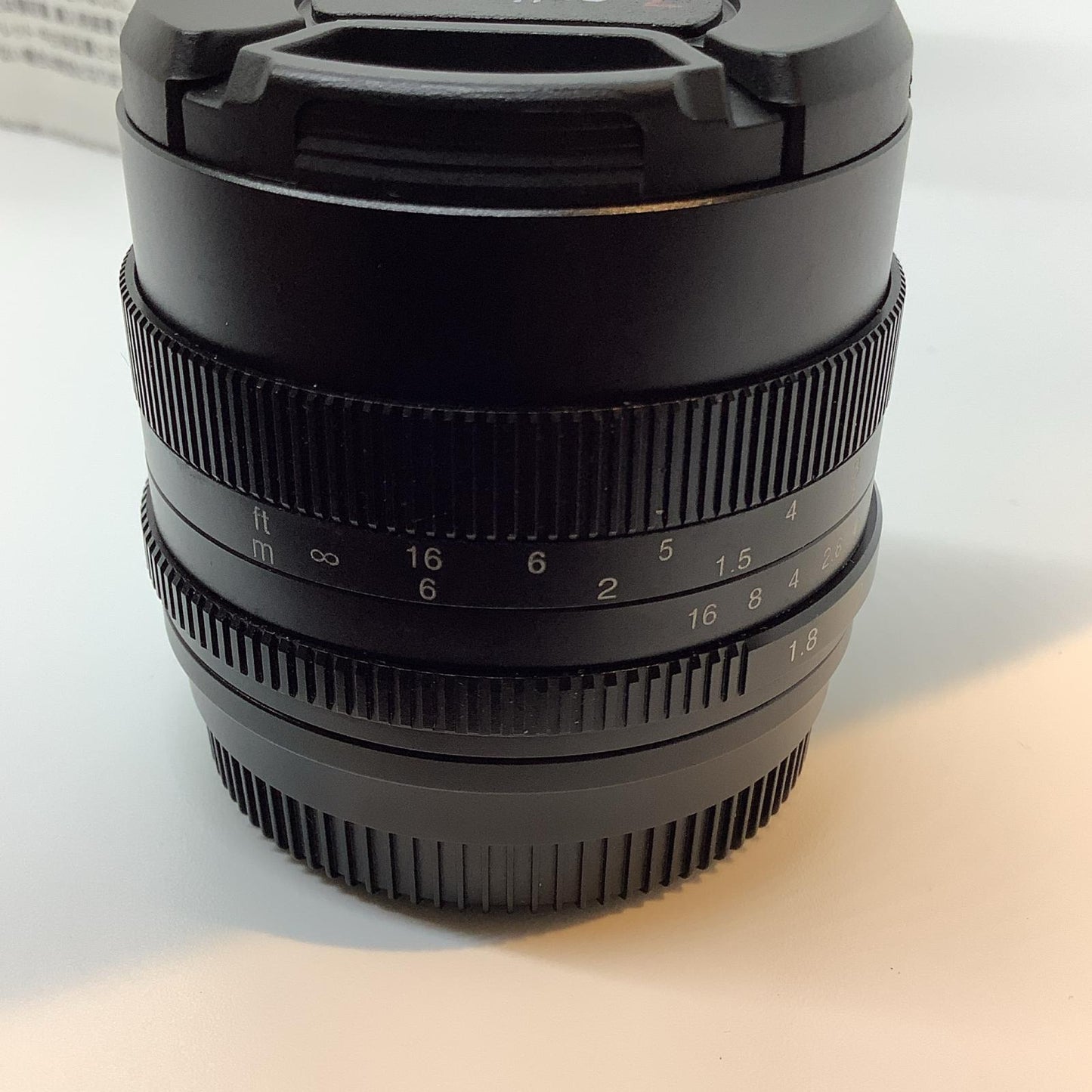 【全額返金保証】【最速発送】七工匠 7Artisans 50mm F1.8 5018XB [フジフイルム用] 美品 動作確認済