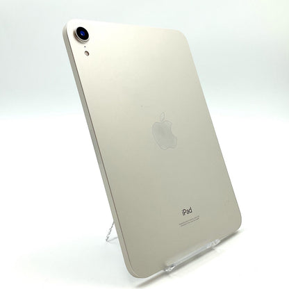 【全額返金保証】【最速発送】Apple iPad mini 8.3インチ 第6世代 64GB スターライト Wi-Fi 動作確認済