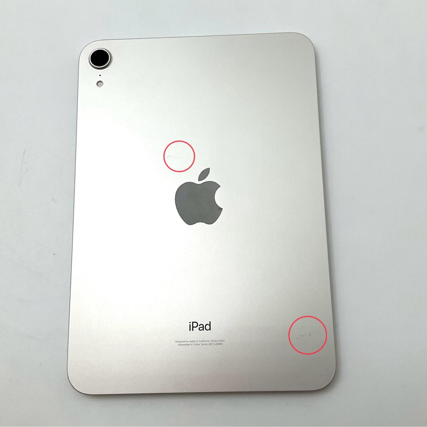 【全額返金保証】【最速発送】Apple iPad mini 8.3インチ 第6世代 64GB スターライト Wi-Fi 動作確認済