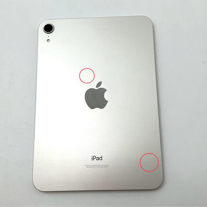 【全額返金保証】【最速発送】Apple iPad mini 8.3インチ 第6世代 64GB スターライト Wi-Fi 動作確認済
