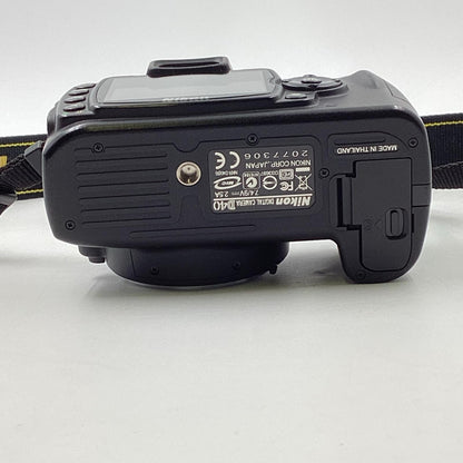【全額返金保証】【最速発送】Nikon デジタル一眼 D40 ボディ ブラック 動作確認済