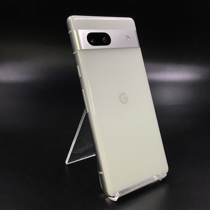 【全額返金保証】【最速発送】Google Pixel 7a 128GB Snow SIMフリー G82U8 白ロム 美品 動作確認済