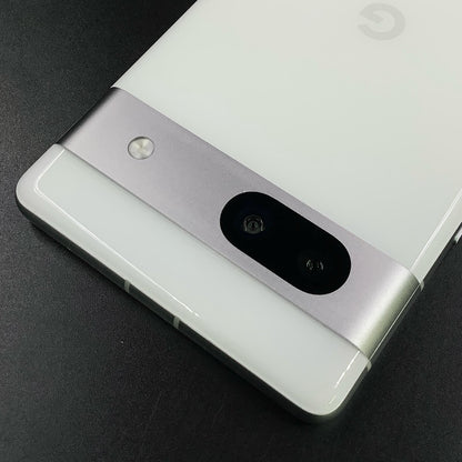 【全額返金保証】【最速発送】Google Pixel 7a 128GB Snow SIMフリー G82U8 白ロム 美品 動作確認済