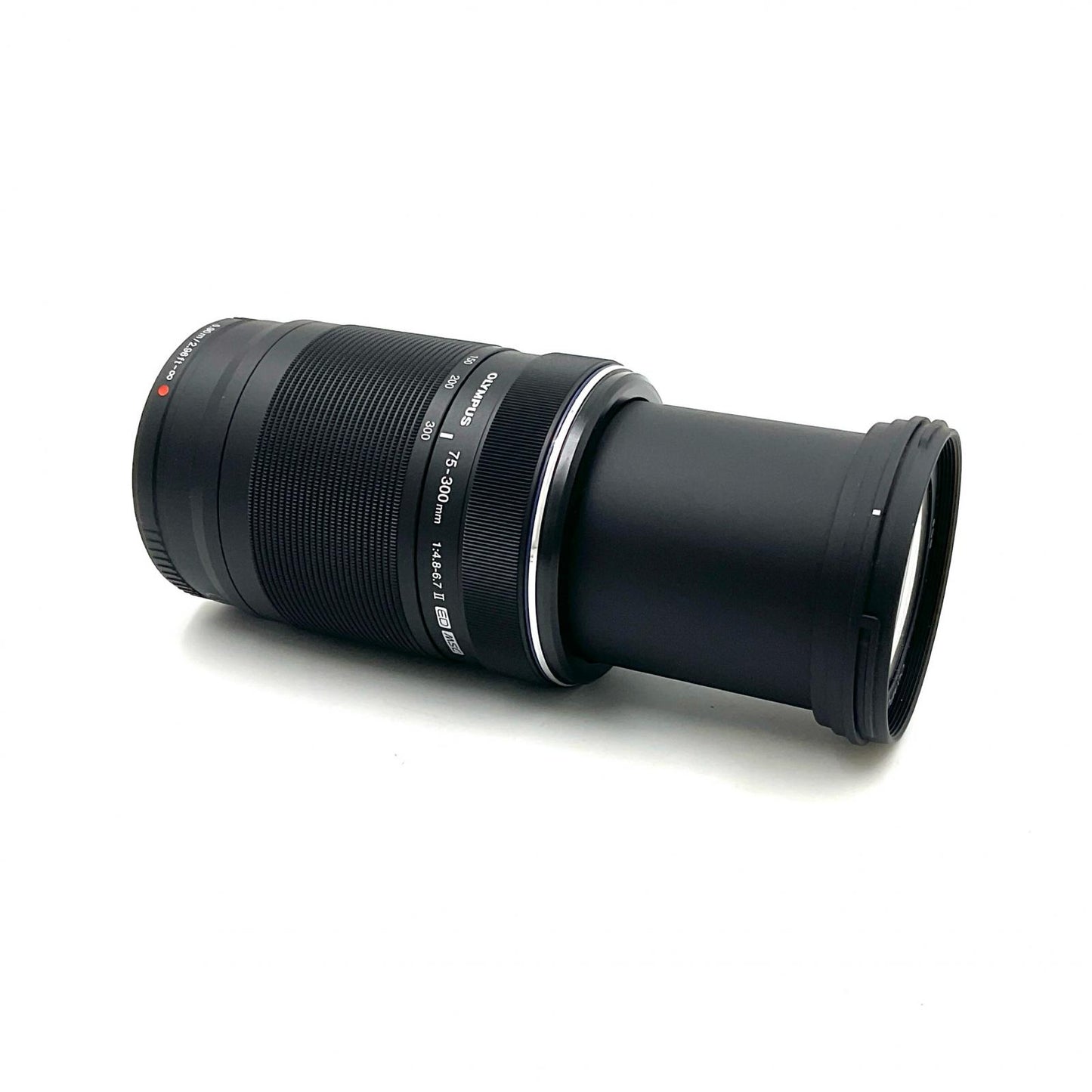 【全額返金保証】【最速発送】OLYMPUS M.ZUIKO DIGITAL ED 75-300mm F4.8-6.7 II [ブラック] 美品 動作確認済