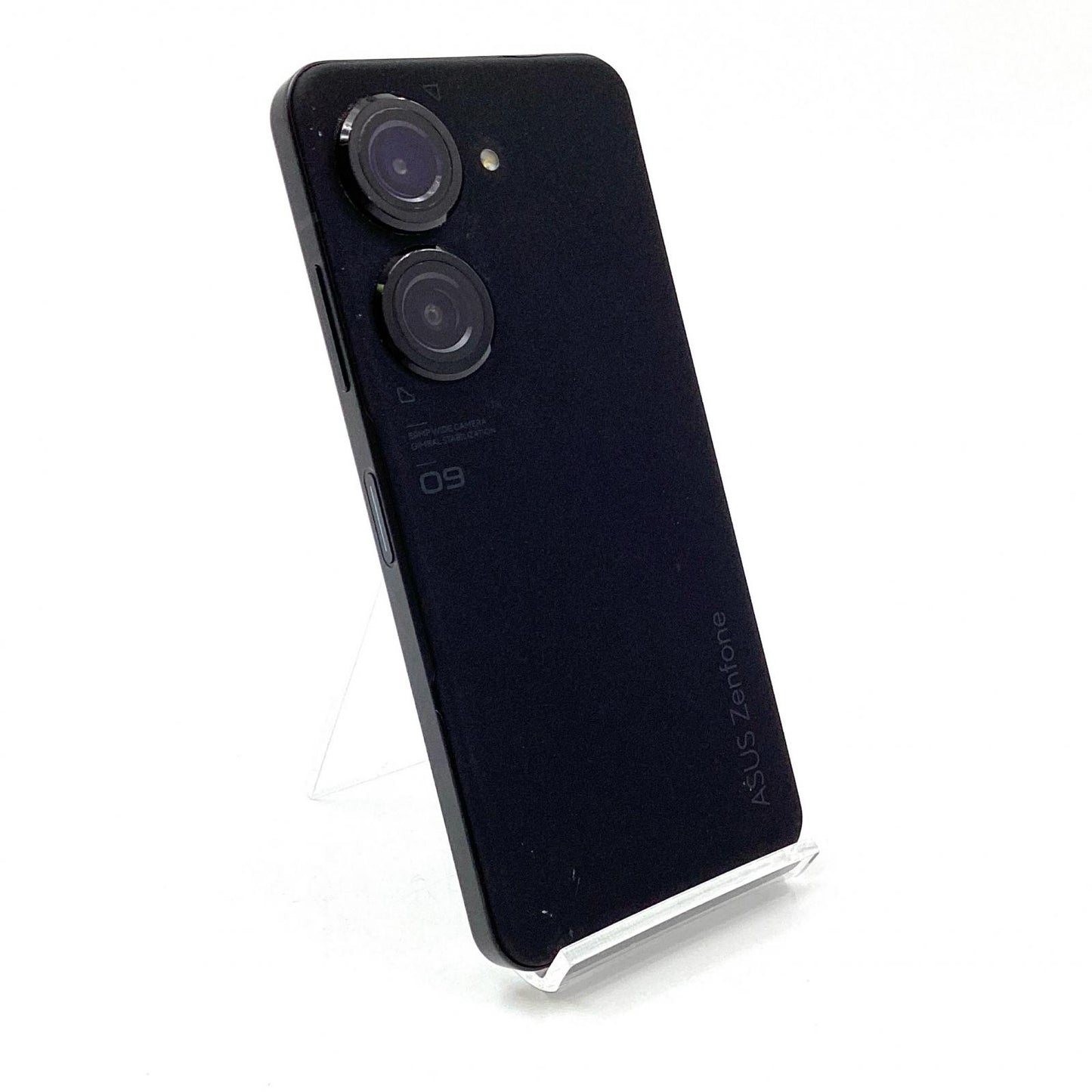 【全額返金保証】【最速発送】ASUS Zenfone 9 256GB ミッドナイトブラック SIMフリー AI2202 白ロム 動作確認済