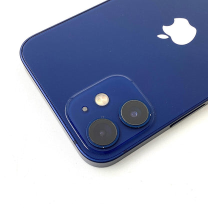 【最速発送】Apple iPhone iPhone 12 mini 64GB ブルー docomo 白ロム【難有】 75%