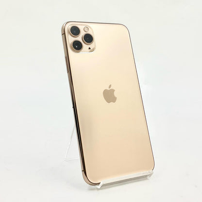 【全額返金保証】【最速発送】Apple iPhone iPhone 11 Pro Max 256GB ゴールド au 白ロム 動作確認済