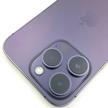 【全額返金保証】【最速発送】Apple iPhone iPhone 14 Pro 512GB ディープパープル docomo 動作確認済 85%