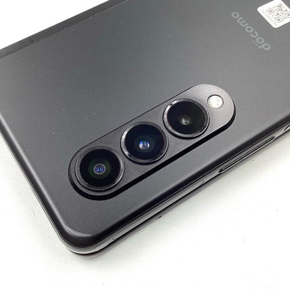 【最速発送】SAMSUNG Galaxy Z Fold3 5G 256GB ファントムブラック docomo SC-55B 白ロム【難有】