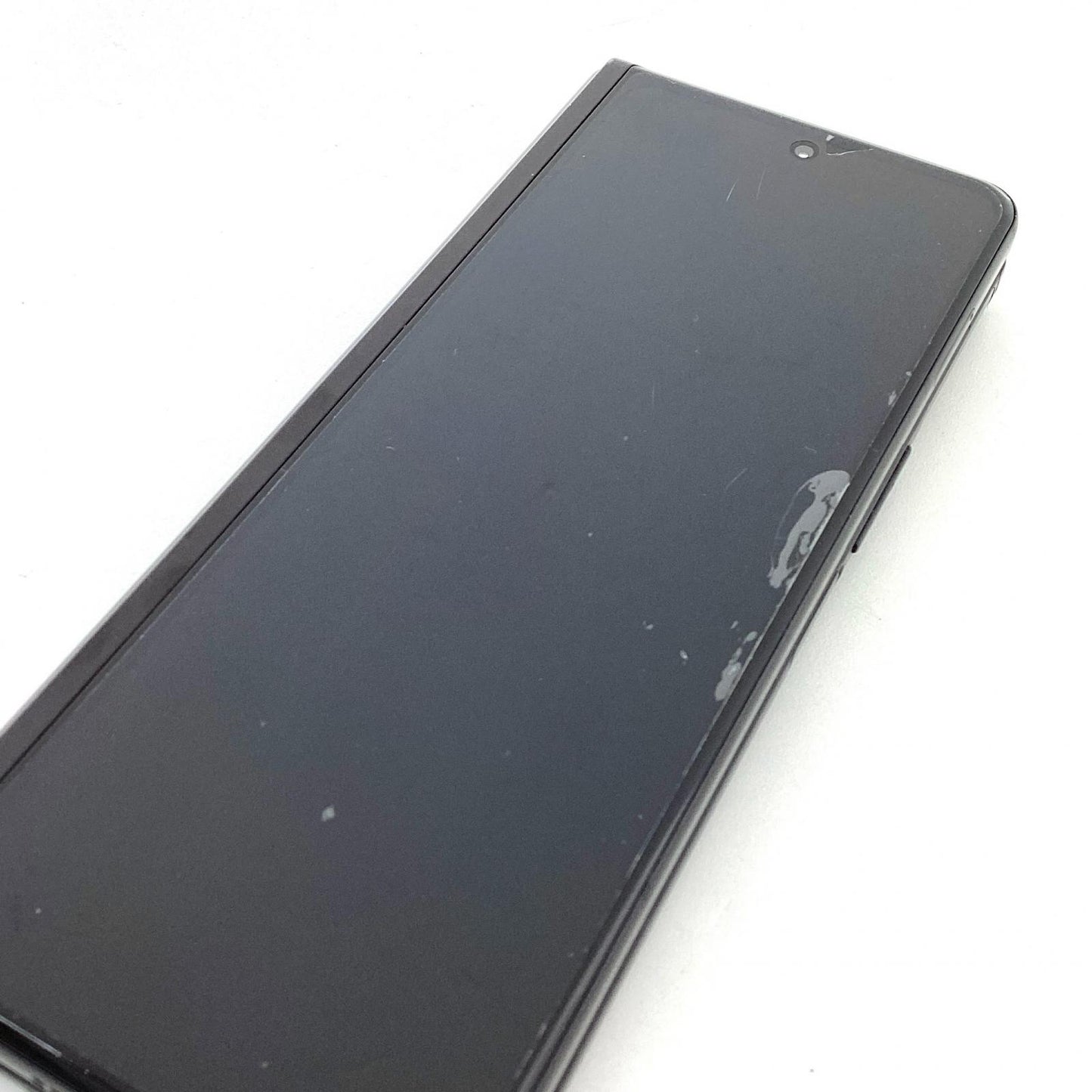 【最速発送】SAMSUNG Galaxy Z Fold3 5G 256GB ファントムブラック docomo SC-55B 白ロム【難有】