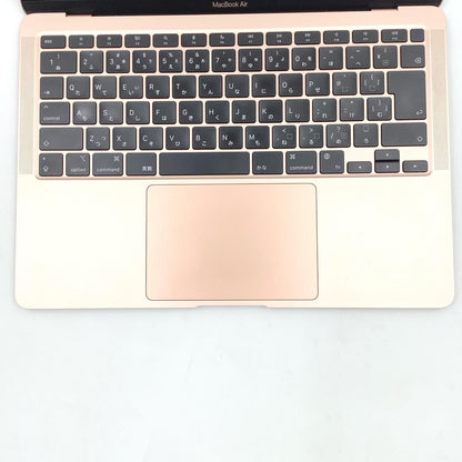 【全額返金保証】【最速発送】Apple MacBook Air 13.3インチ 2020 Apple M1 8GB SSD 512GB ゴールド 85% 動作確認済
