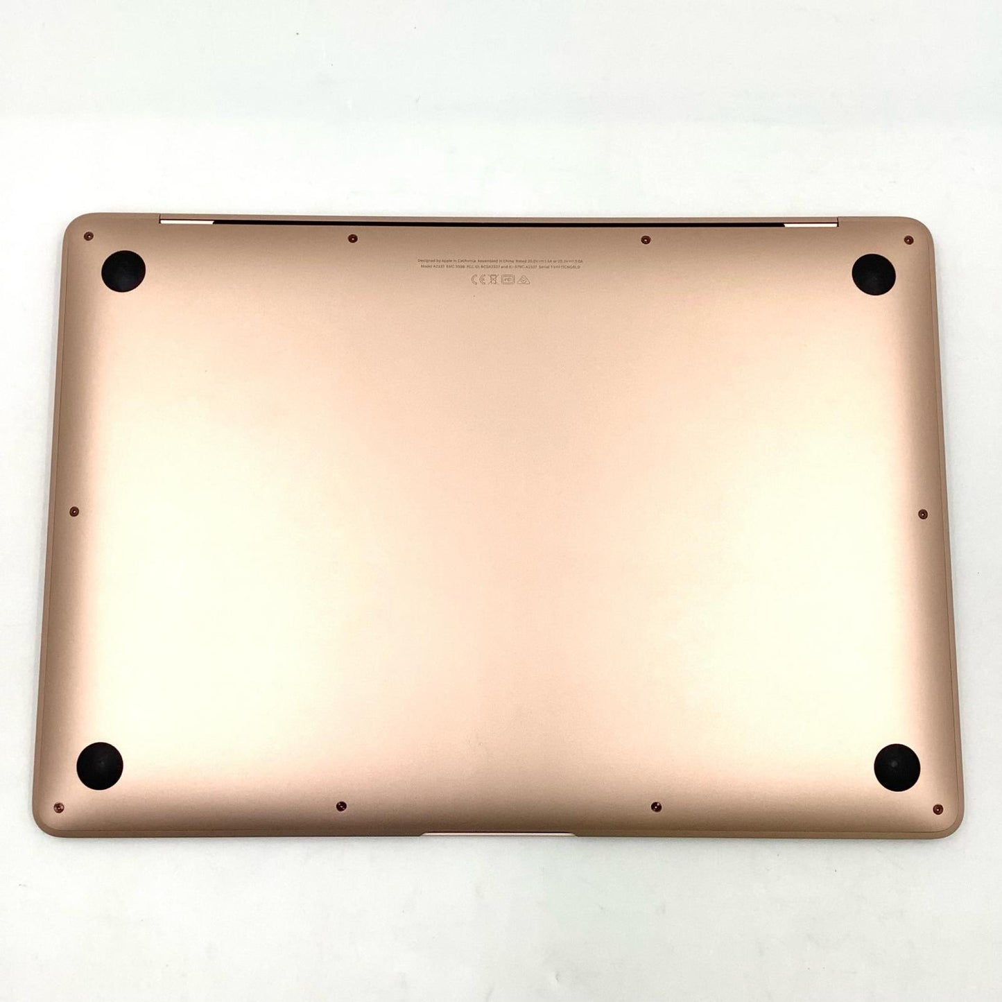 【全額返金保証】【最速発送】Apple MacBook Air 13.3インチ 2020 Apple M1 8GB SSD 512GB ゴールド 85% 動作確認済