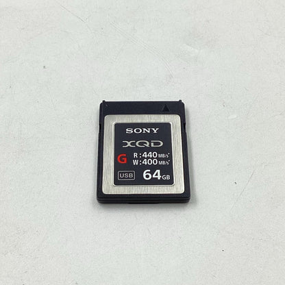【全額返金保証】【最速発送】Sony XQDカード QD-G64F [64GB] 超美品 動作確認済