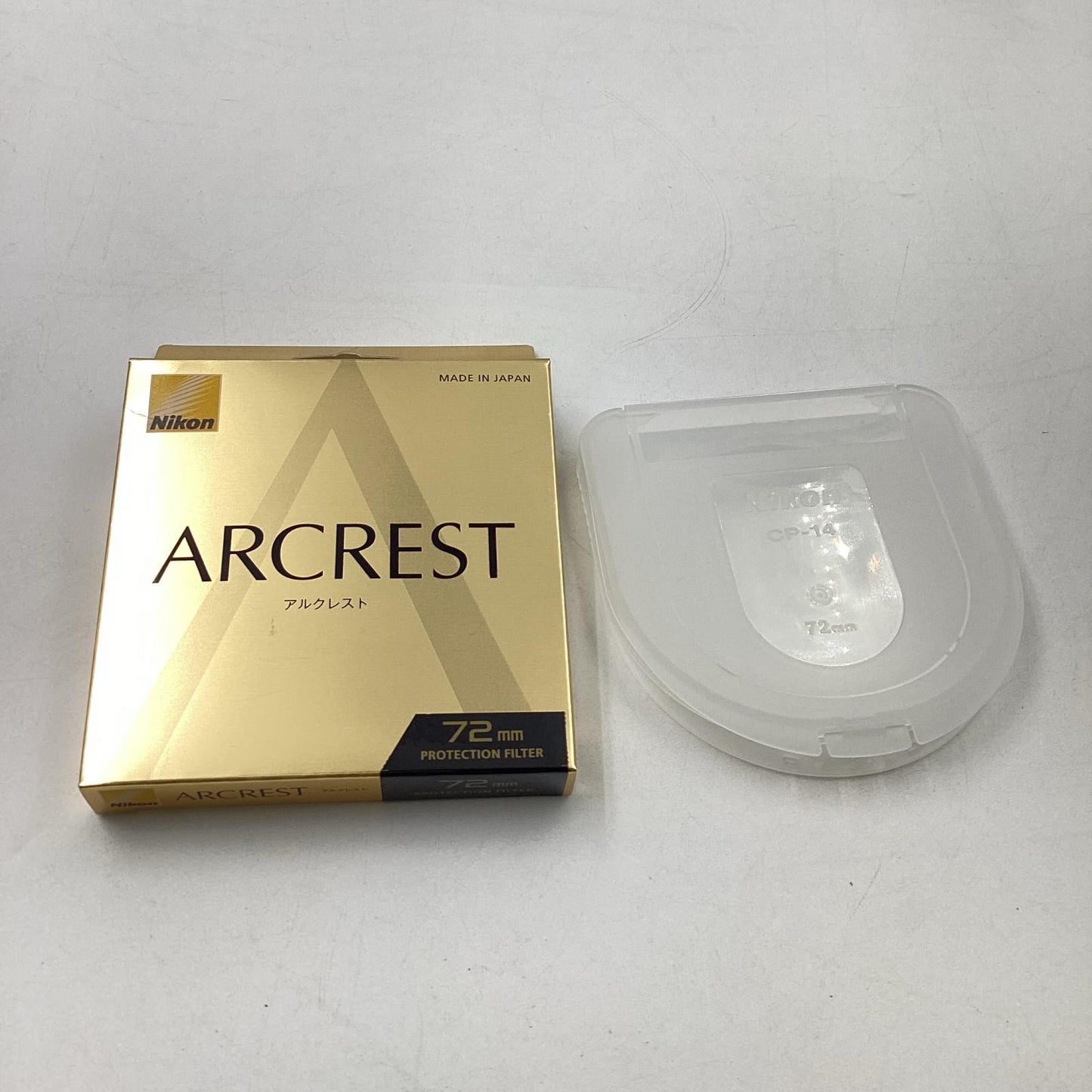 【全額返金保証】【最速発送】Nikon ARCREST PROTECTION FILTER 72mm 超美品 動作確認済