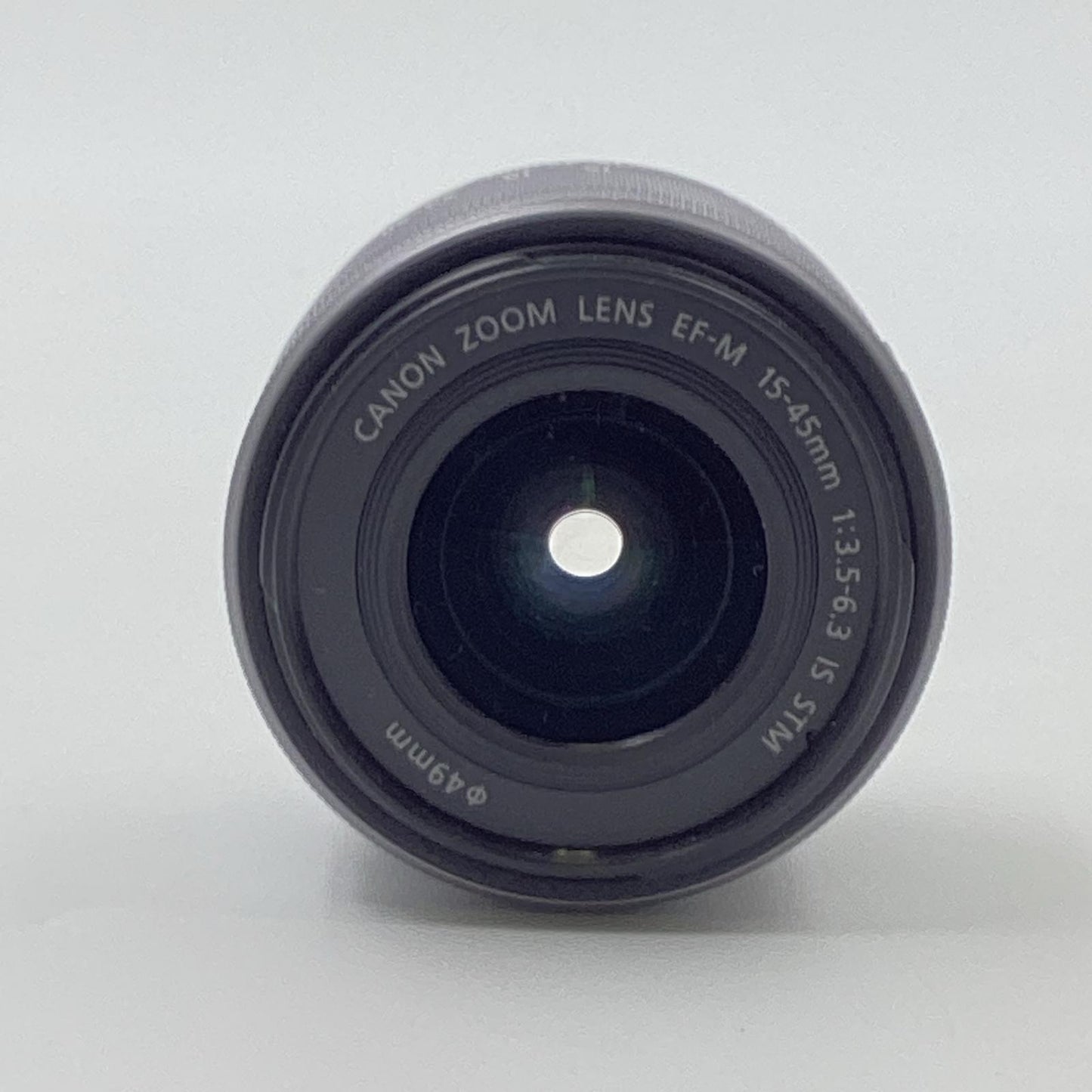 【全額返金保証】【最速発送】Canon EF-M15-45mm F3.5-6.3 IS STM [シルバー] 動作確認済