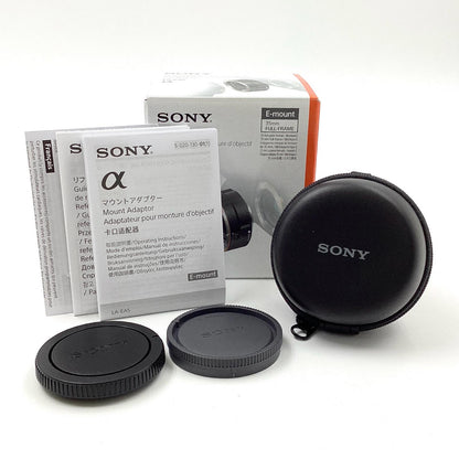 【全額返金保証】【最速発送】Sony マウントアダプター LA-EA5 美品 動作確認済