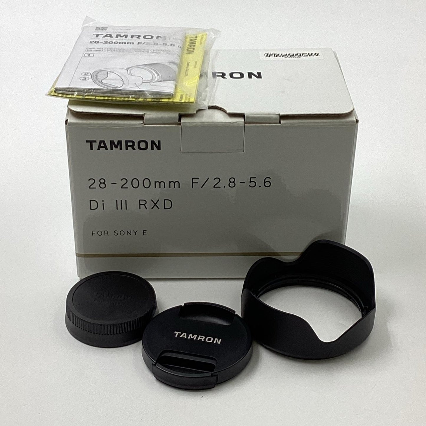 【全額返金保証】【最速発送】TAMRON 28-200mm F/2.8-5.6 Di III RXD (Model A071) 美品 動作確認済