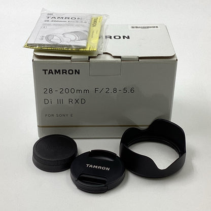 【全額返金保証】【最速発送】TAMRON 28-200mm F/2.8-5.6 Di III RXD (Model A071) 美品 動作確認済