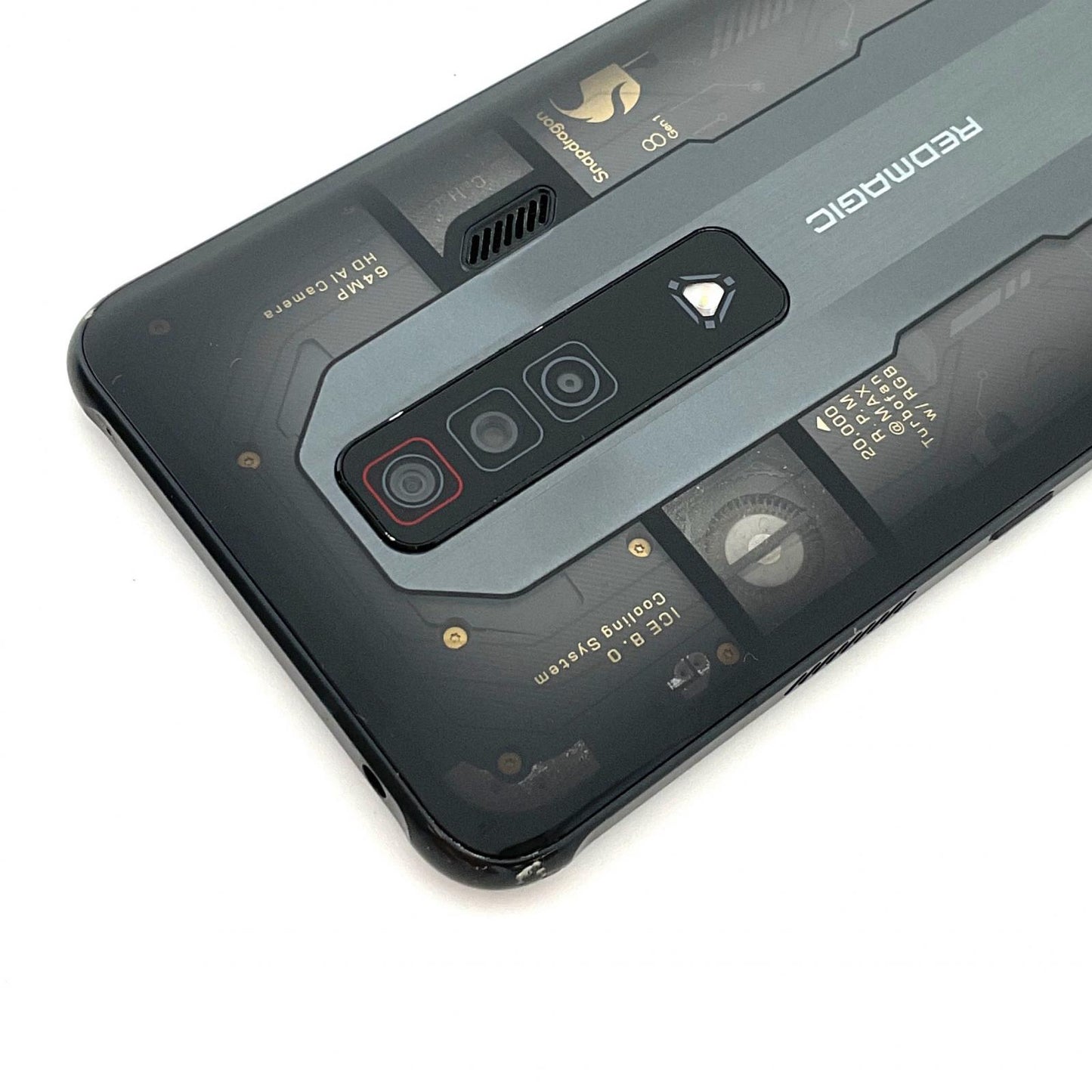 【最速発送】REDMAGIC REDMAGIC 7 256GB ブラック SIMフリー NX679J 白ロム【難有】