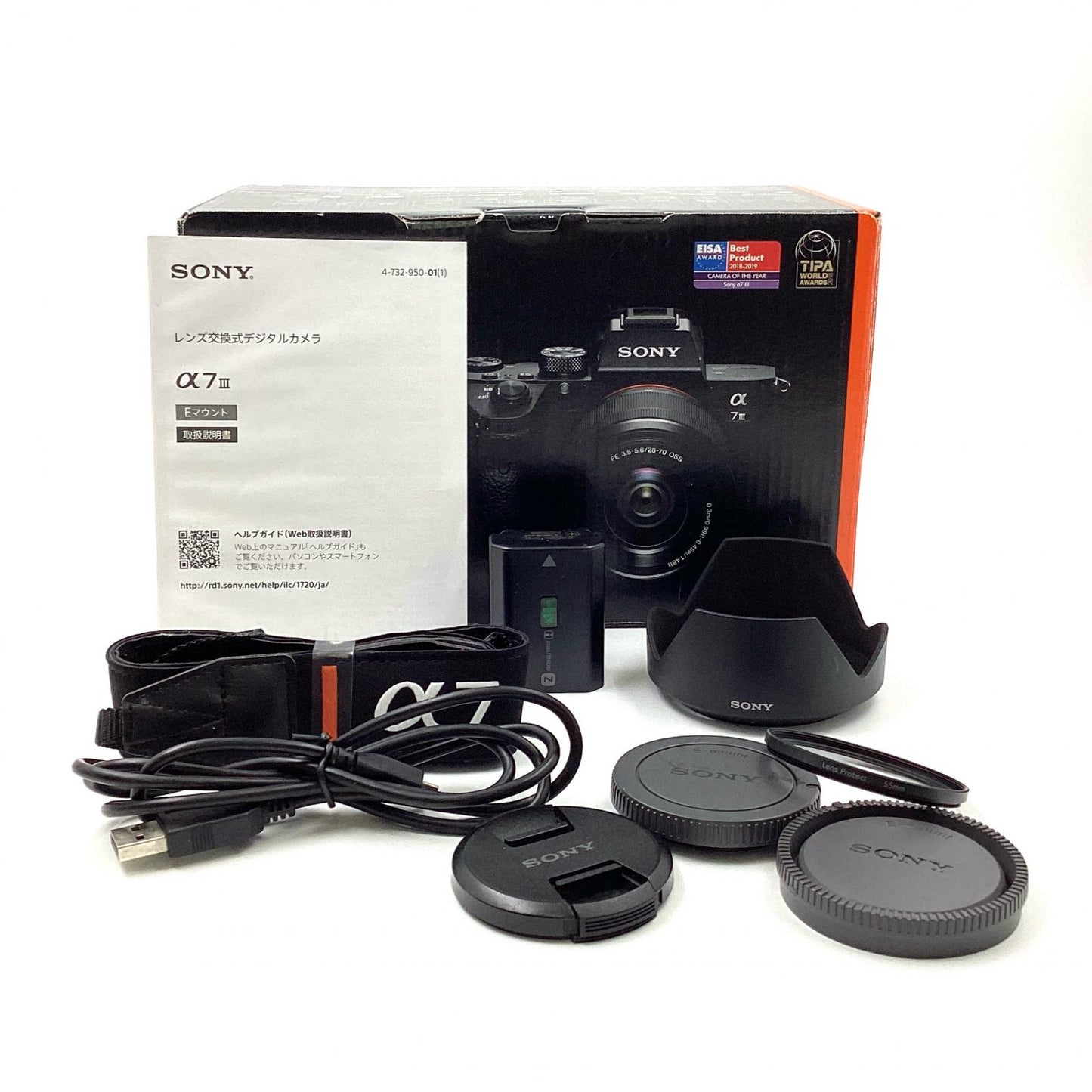 【全額返金保証】【最速発送】Sony デジタル一眼 α7 III ILCE-7M3K ズームレンズキット ブラック 動作確認済