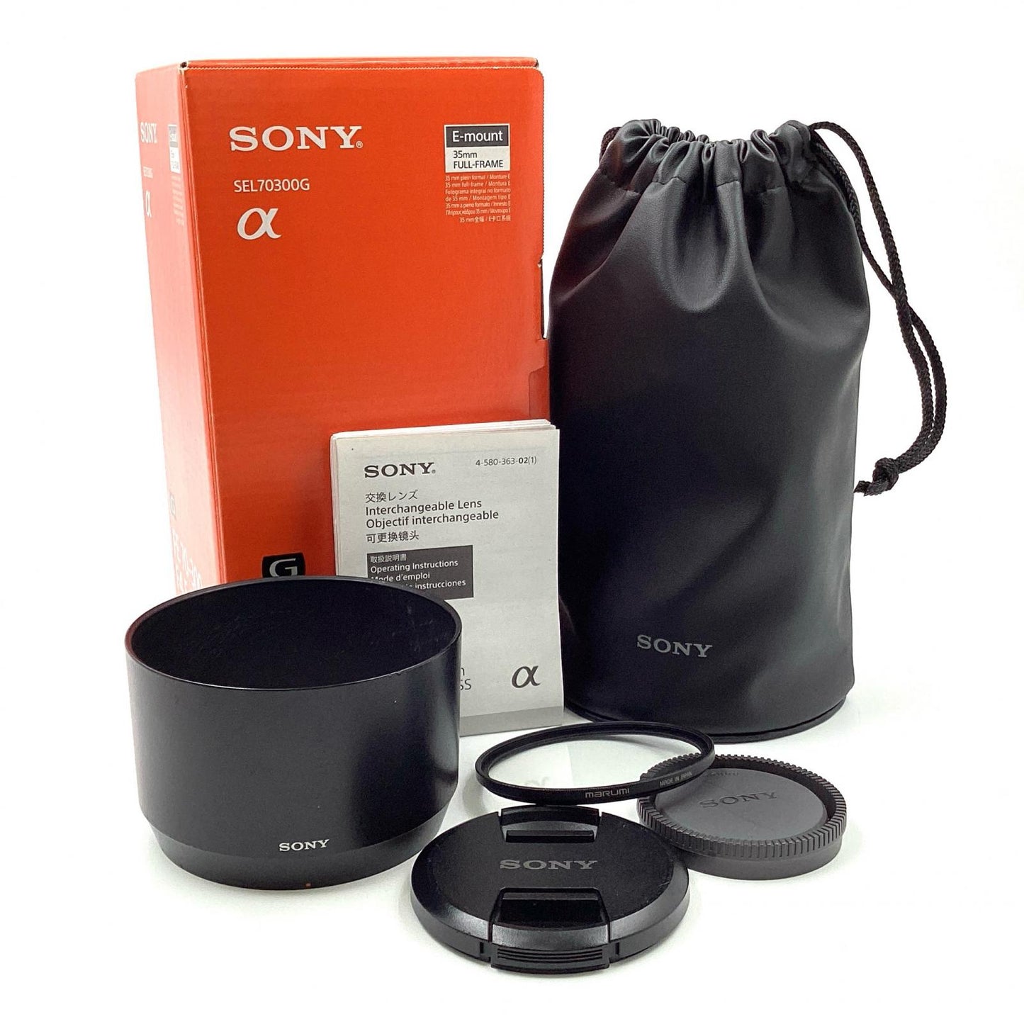 【全額返金保証】【最速発送】Sony FE 70-300mm F4.5-5.6 G OSS SEL70300G 動作確認済