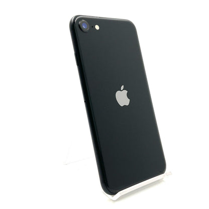 【全額返金保証】【最速発送】Apple iPhone iPhone SE（第2世代） 128GB ブラック au 白ロム 動作確認済 86%