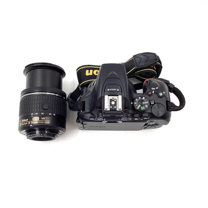 【全額返金保証】【最速発送】Nikon デジタル一眼 D5600 18-55 VR レンズキット ブラック 動作確認済