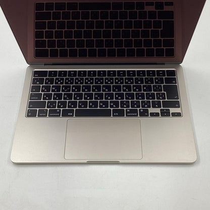 【全額返金保証】【最速発送】Apple MacBook Air 13インチ 2022 Apple M2 8GB SSD 512GB スターライト 96% 超美品 動作確認済