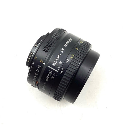 【全額返金保証】【最速発送】Nikon AI AF NIKKOR 50mm f/1.8D 美品 動作確認済