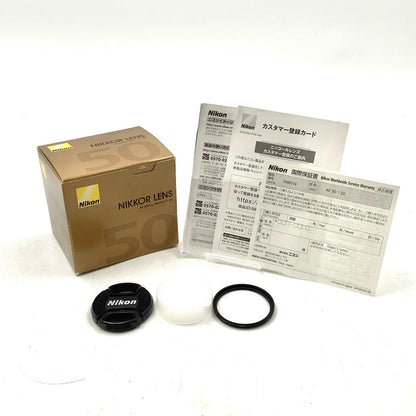 【全額返金保証】【最速発送】Nikon AI AF NIKKOR 50mm f/1.8D 美品 動作確認済