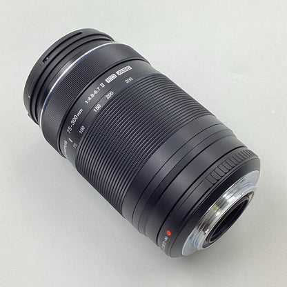【全額返金保証】【最速発送】OLYMPUS M.ZUIKO DIGITAL ED 75-300mm F4.8-6.7 II [ブラック] 美品 動作確認済
