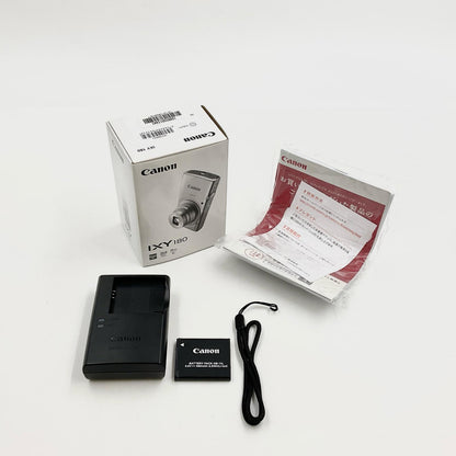 【最速発送】Canon コンパクトデジタルカメラ IXY 180 [シルバー]【難有】